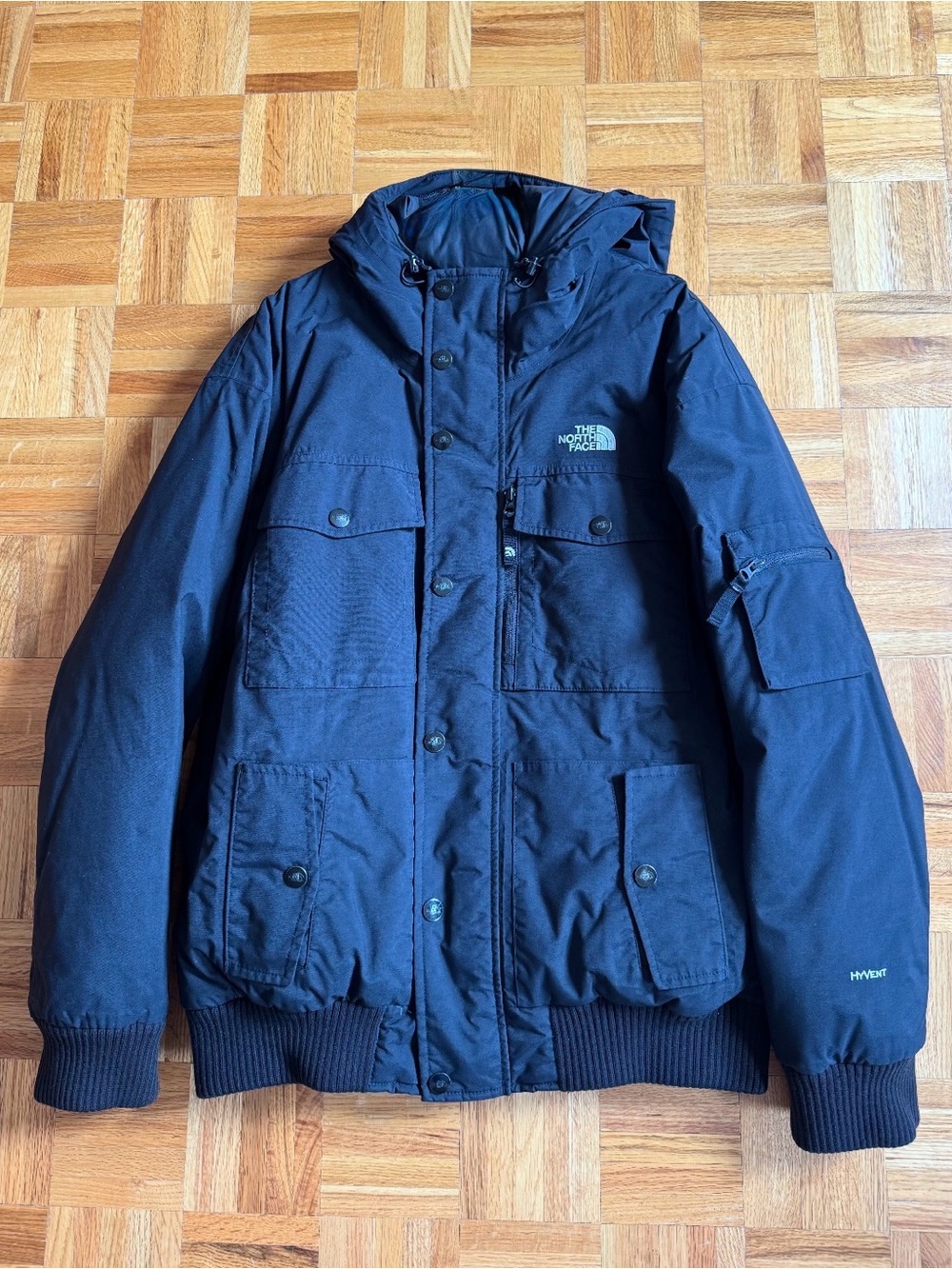 The North Face Hyvent Down Bomber Jacket